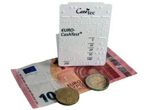 CashTest s Brajičnim oznakama.