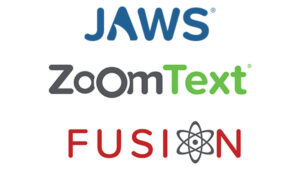 JAWS, ZoomText, Fusion-logotip