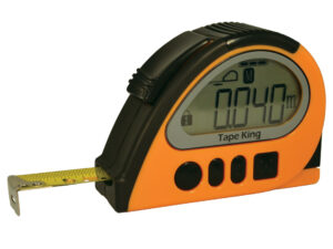 TapeKing s kontrastnim prikazom za slabovidne.