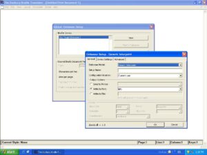 DBT snimka zaslona postavke pisača