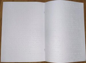 Časopis na Brailleovom pismu