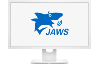 Slika JAWS na računalu